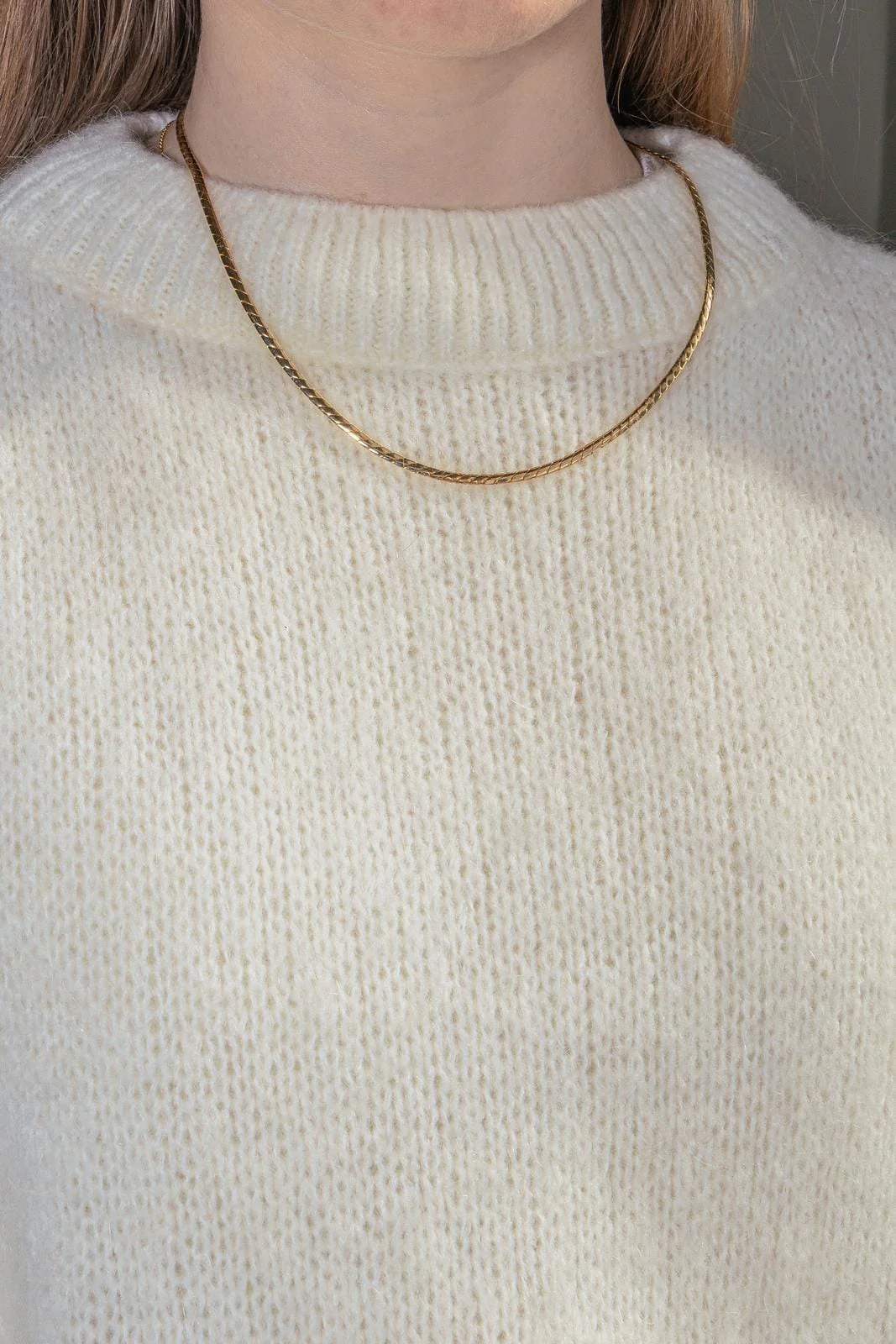 Omega necklace Link Yellow gold - Image 2