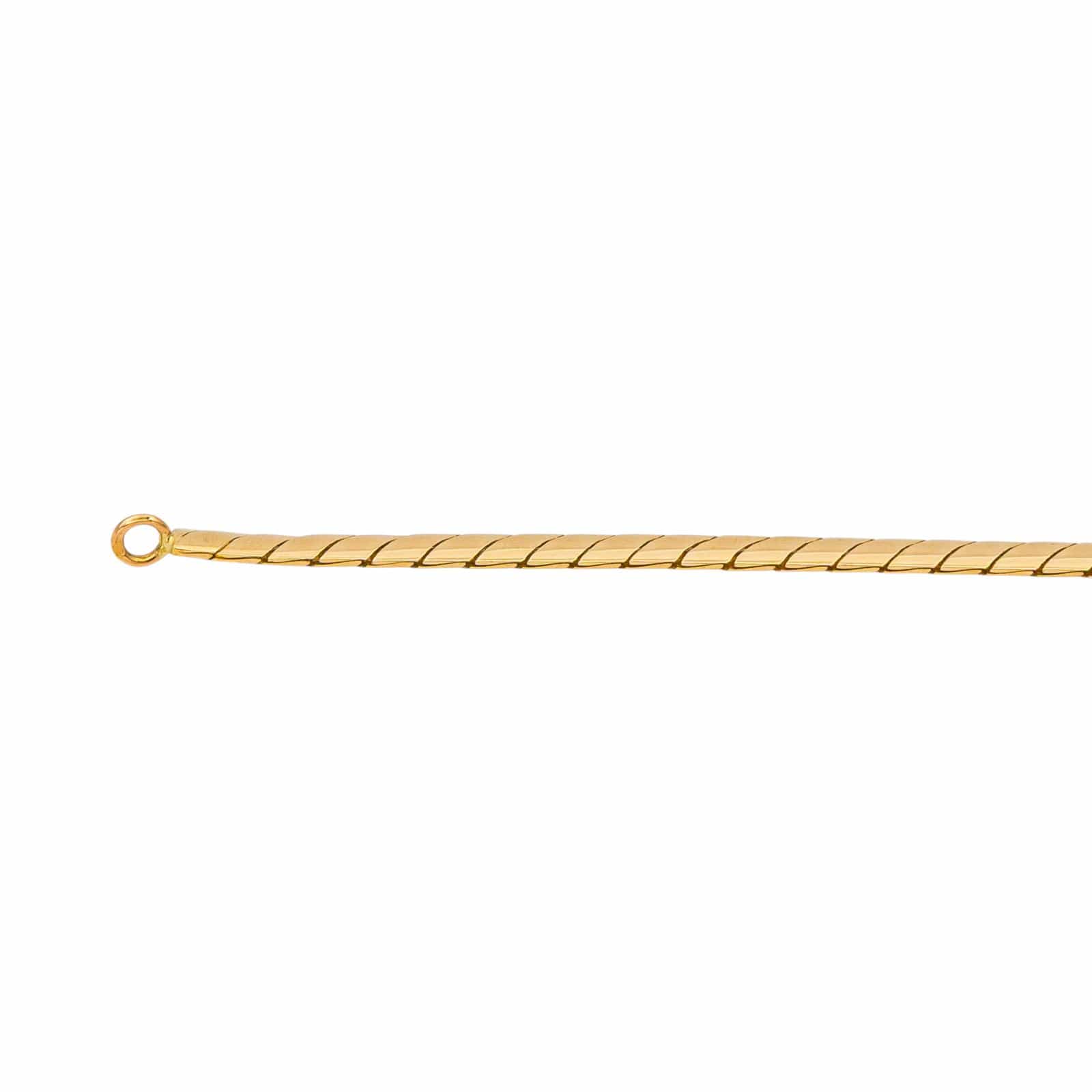 Omega necklace Link Yellow gold - Image 6
