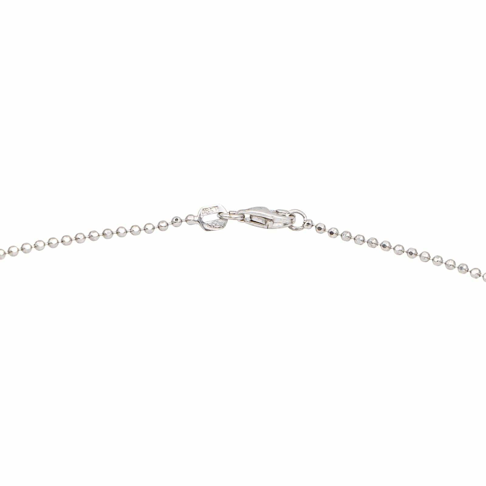 White gold diamond necklace - Image 4