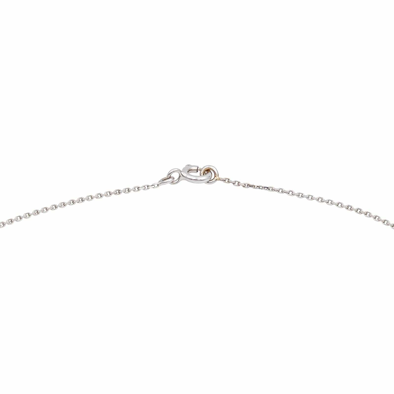 White gold diamond necklace - Image 4