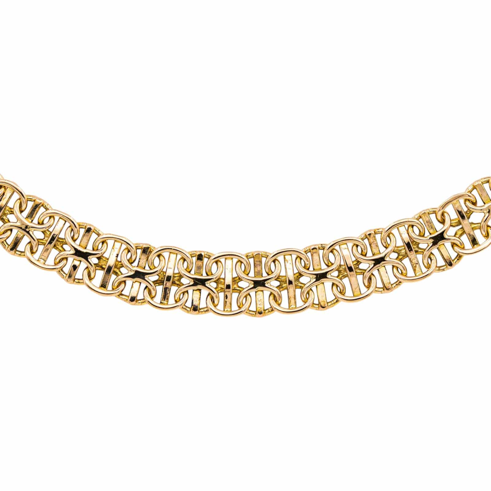 Yellow gold necklace  - Image 4