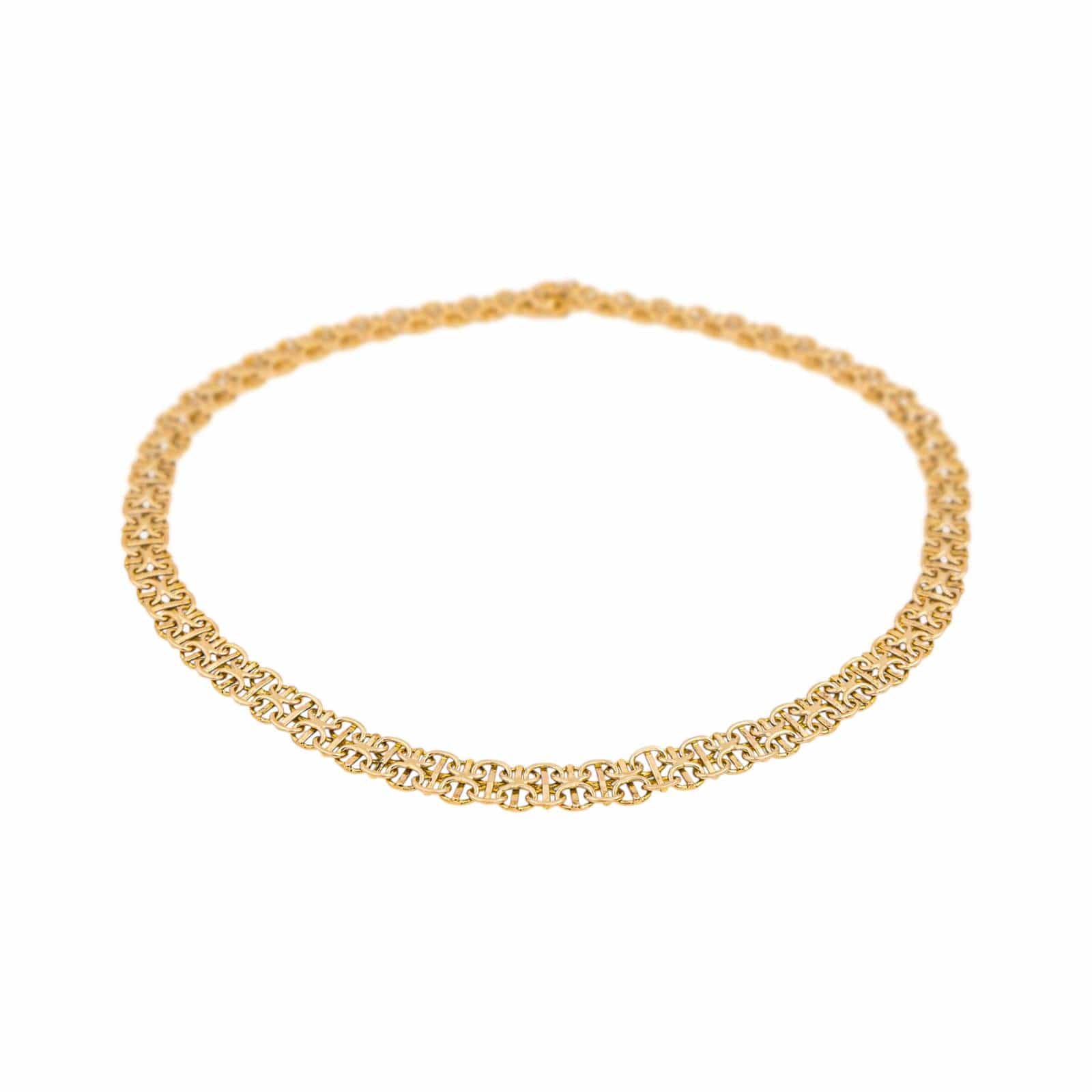 Yellow gold necklace  - Image 7