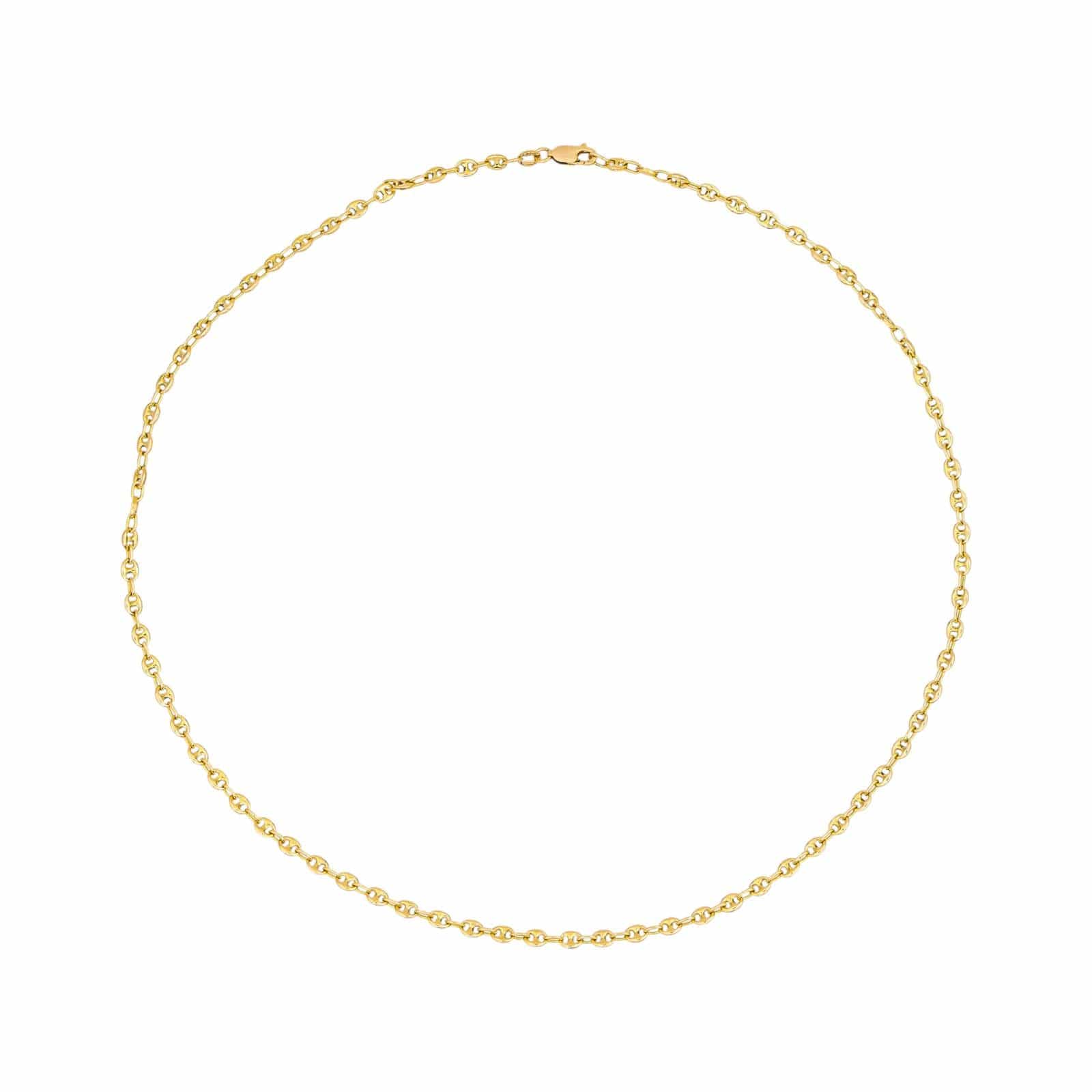 Yellow gold necklace  - Image 3