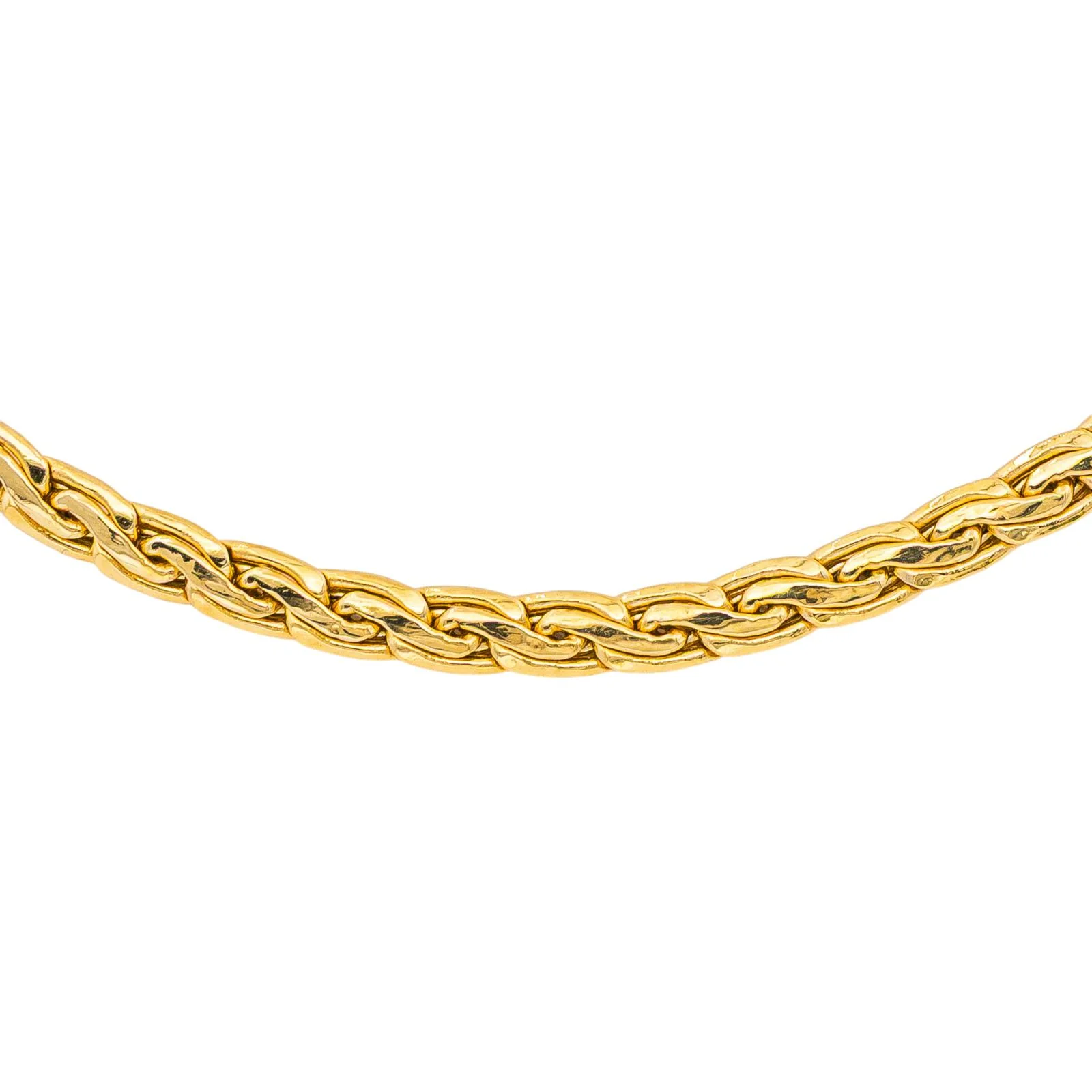 Yellow gold necklace  - Image 3