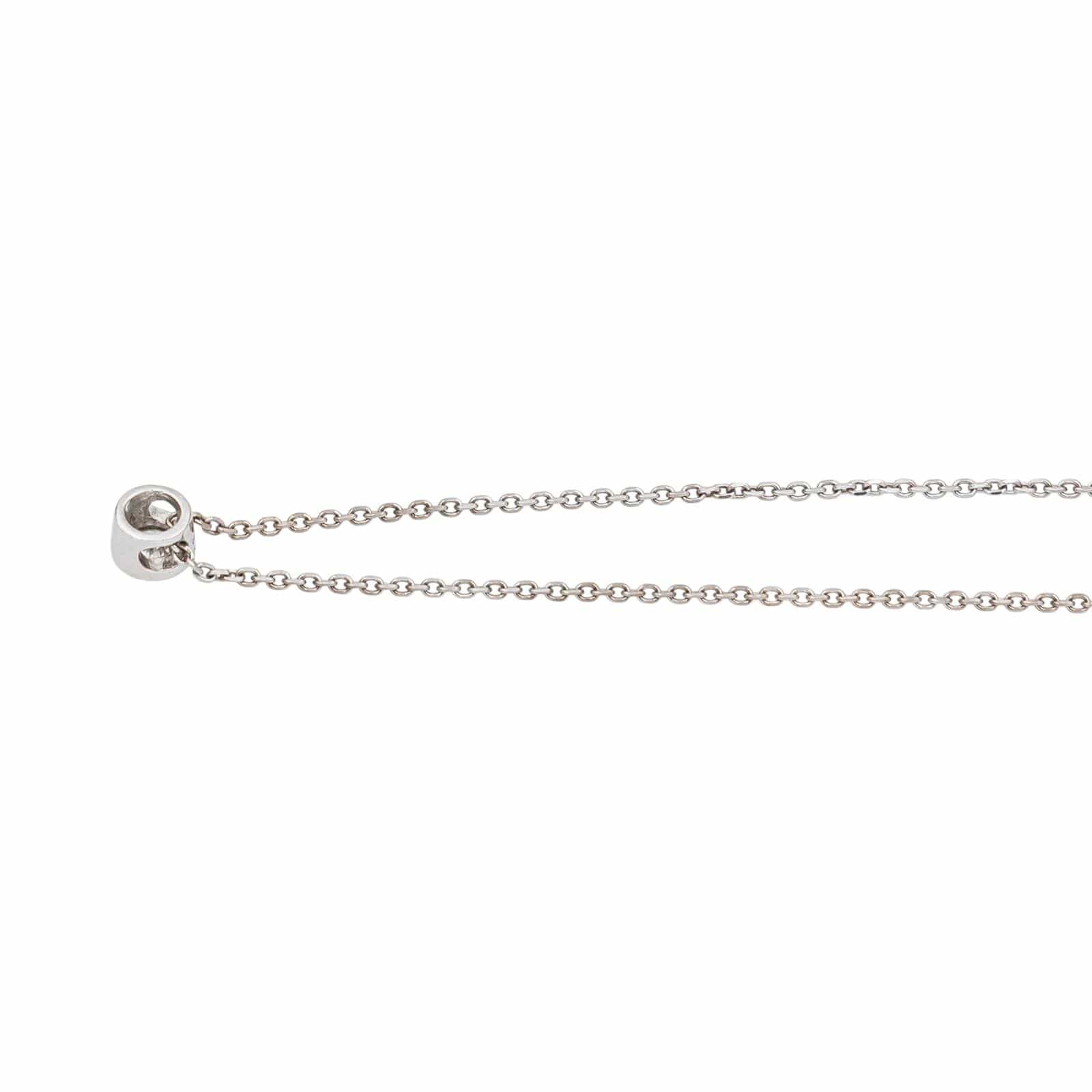 White Gold Diamond Pendant Necklace  - Image 5
