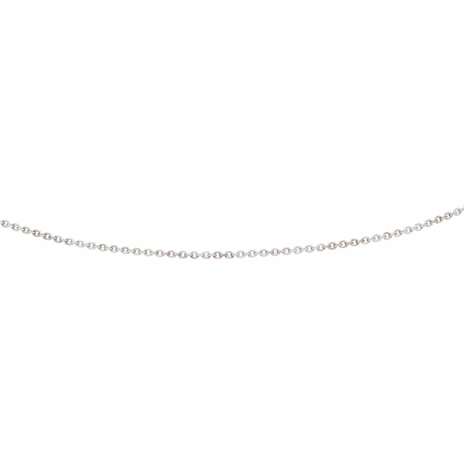 White Gold Diamond Pendant Necklace  - Image 6