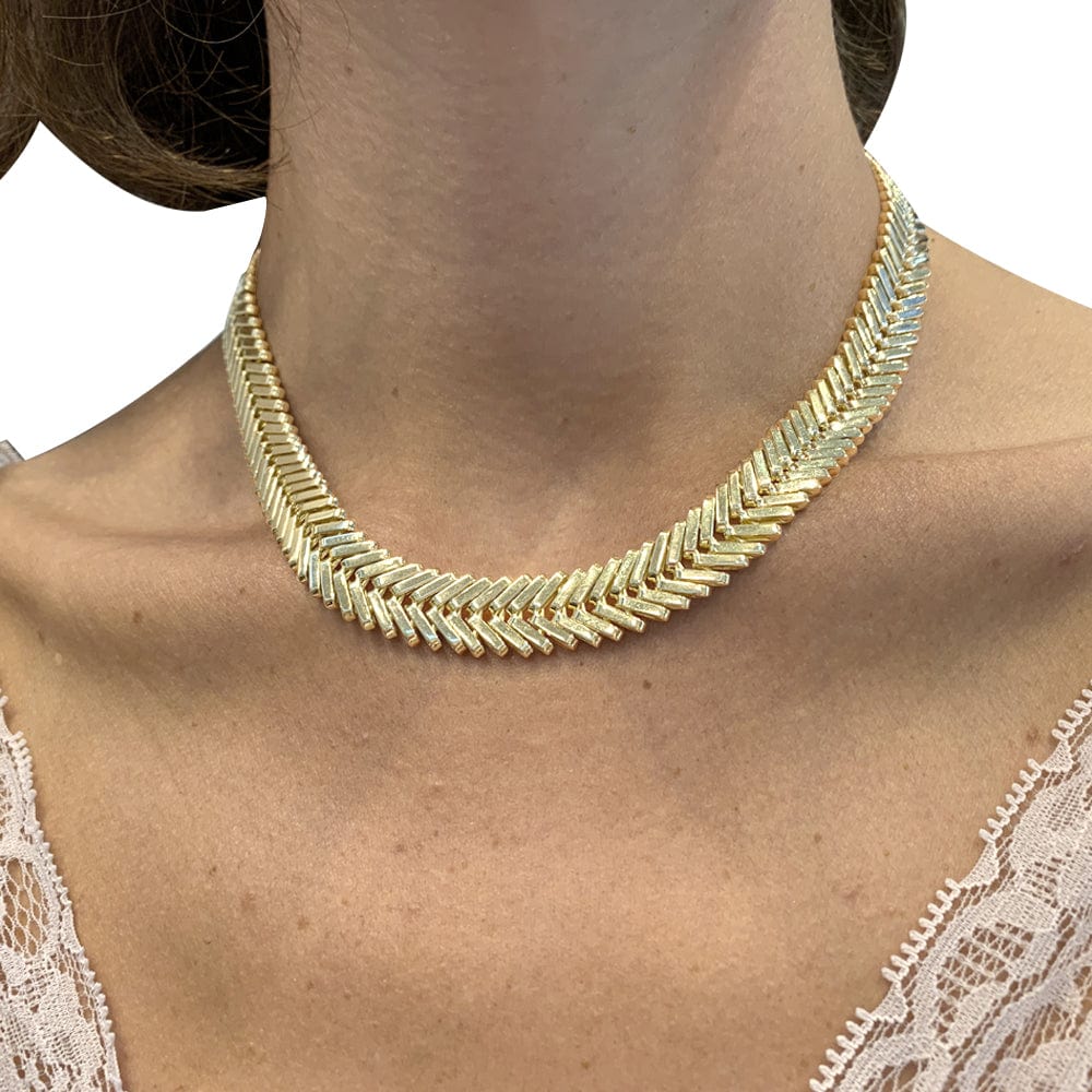 Van Cleef & Arpels necklace in yellow gold. - Image 2