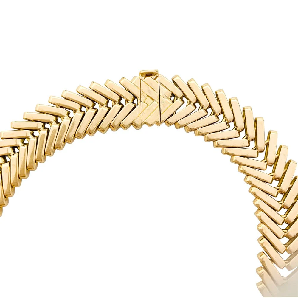 Van Cleef & Arpels necklace in yellow gold. - Image 6