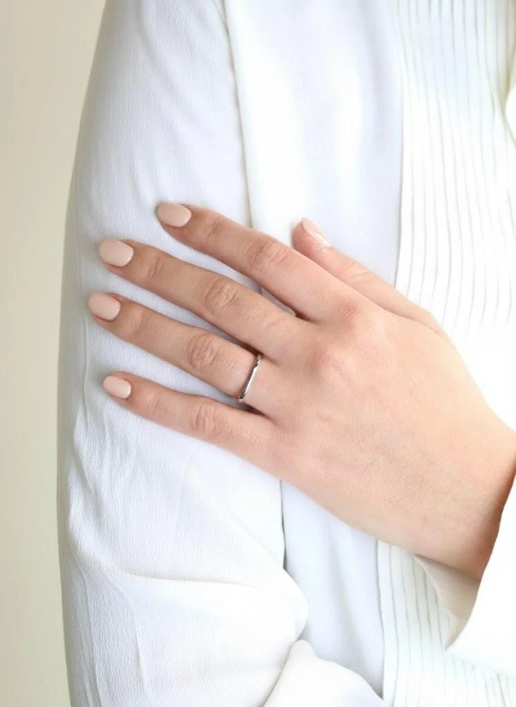 DINH VAN Wedding band square yellow gold or white gold  - Image 8
