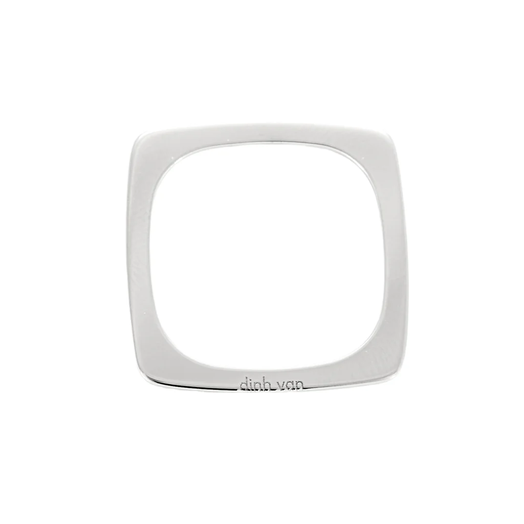 DINH VAN - Impression - Gray gold pendant