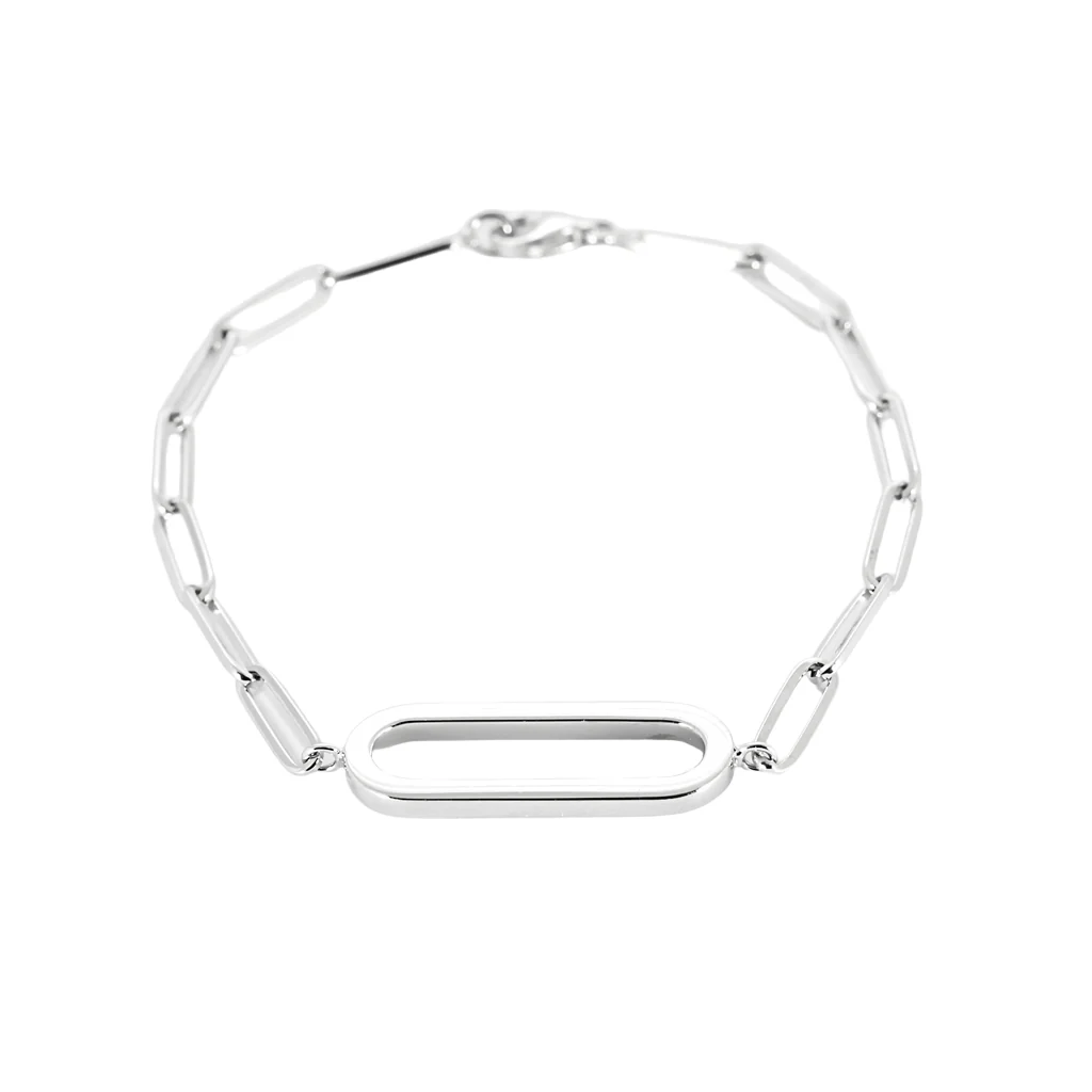 DINH VAN - Link - Gray gold bracelet. 