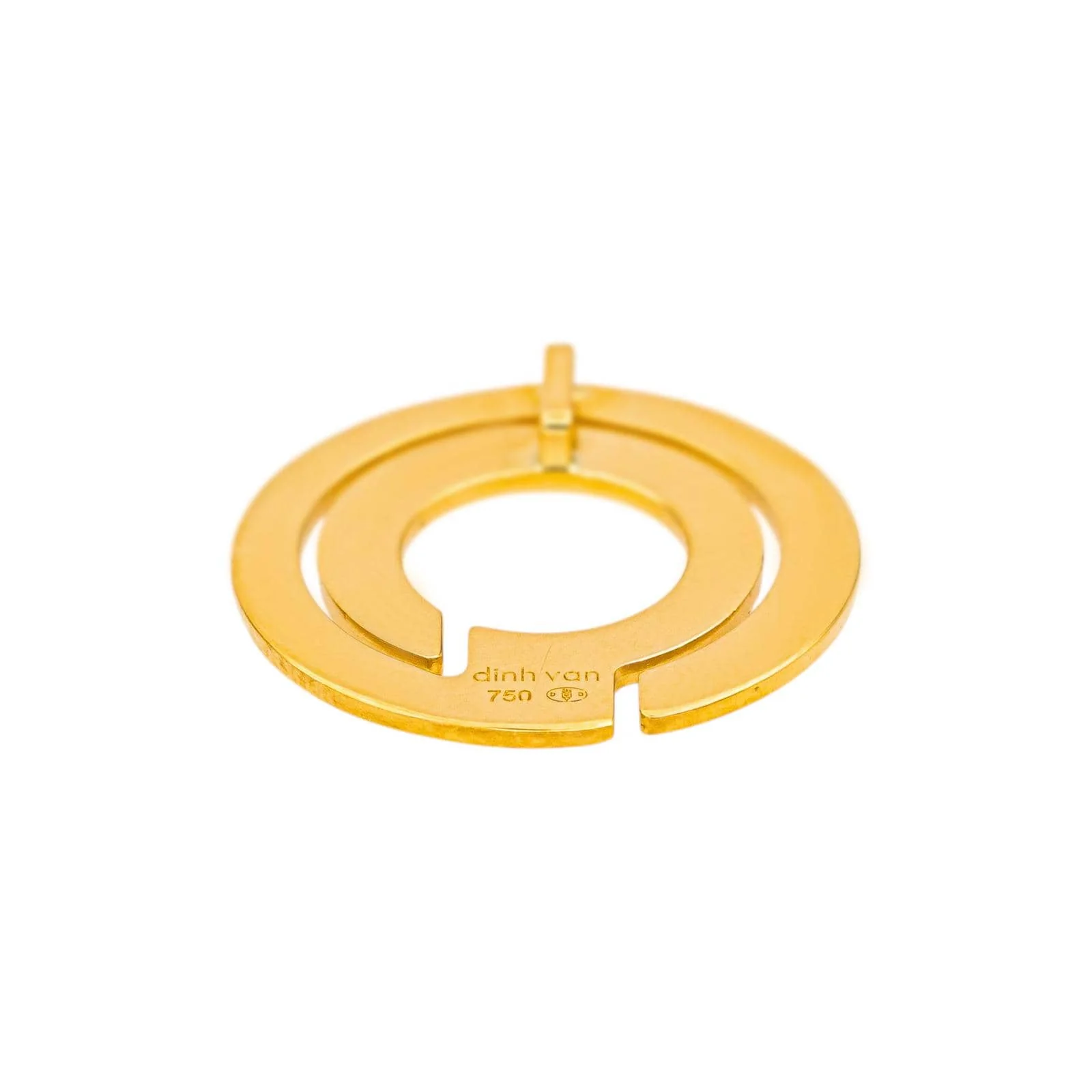 Dinh Van Pendant Seventies Yellow gold  - Image 3