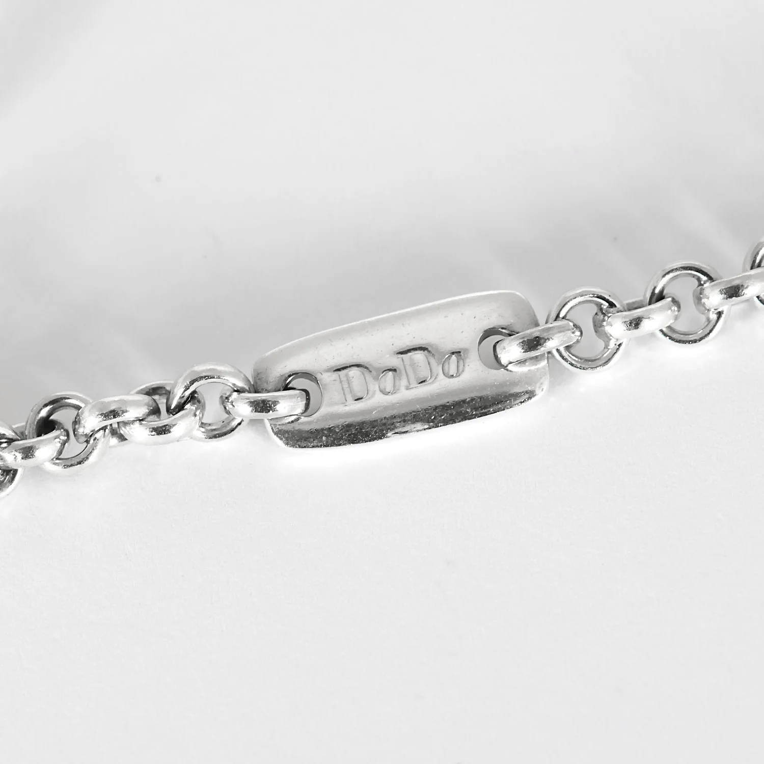 DODO - Necklace silver and charm in yellow gold  - Image 7