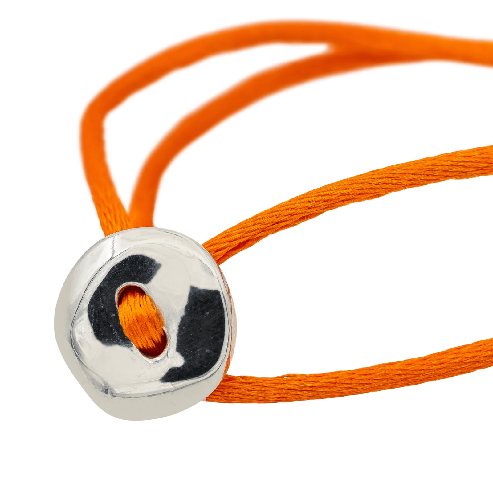 Dodo Pomellato Cord Bracelet Button silver  - Image 7