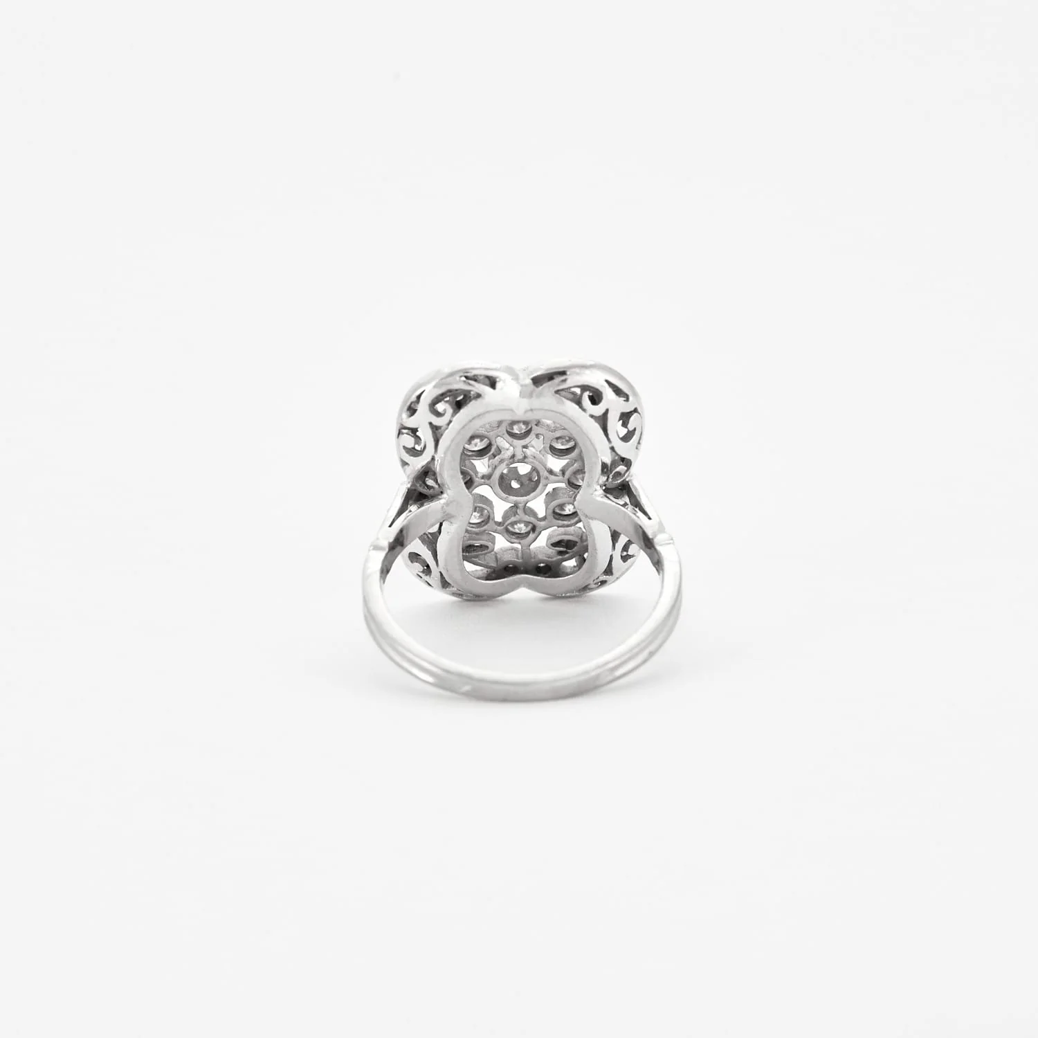 White gold and diamond ring - Image 4
