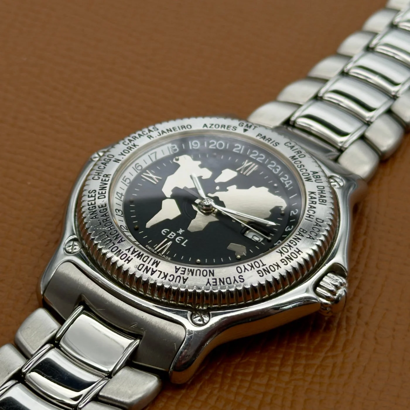 Ebel Voyager 9124913 World Map  - Image 3