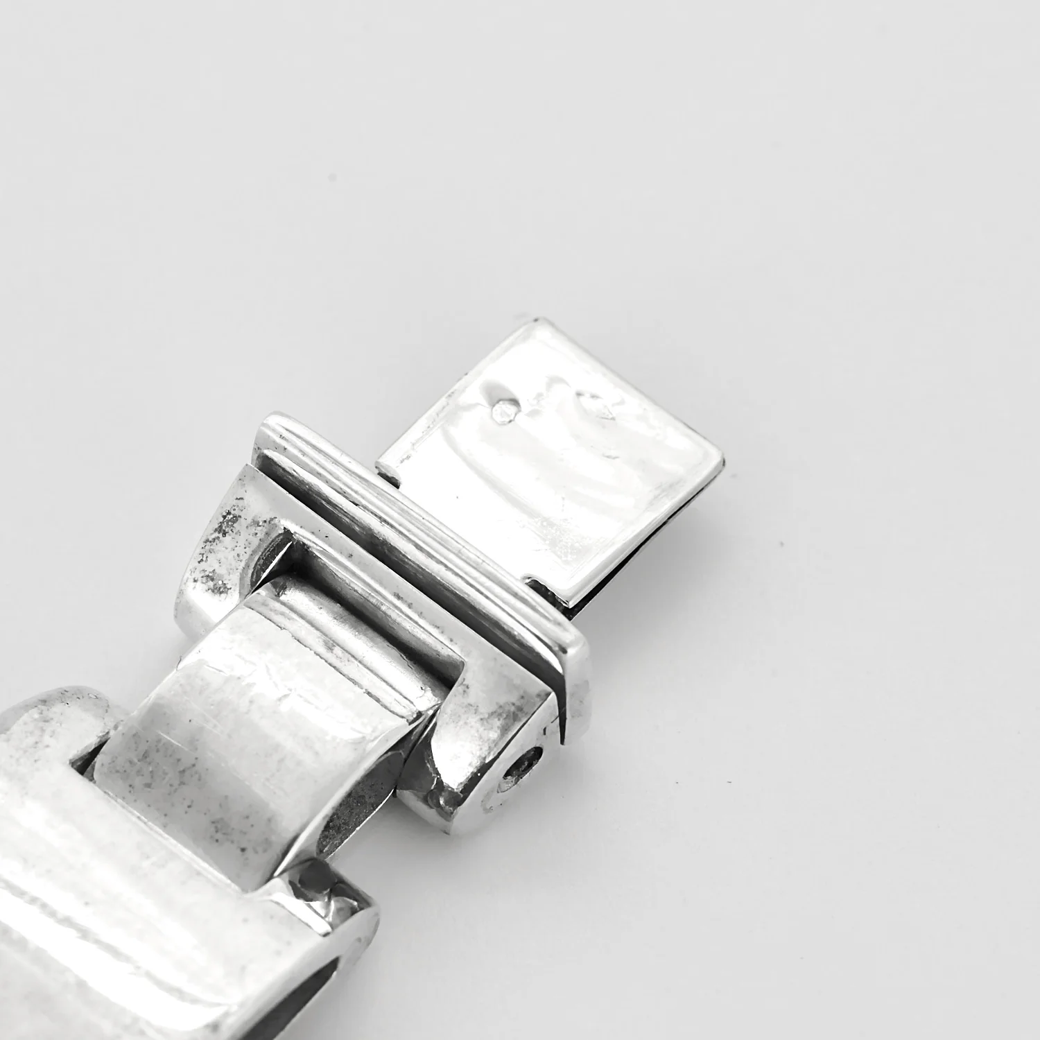 Hermès - Articulated bracelet in silver  - Image 6