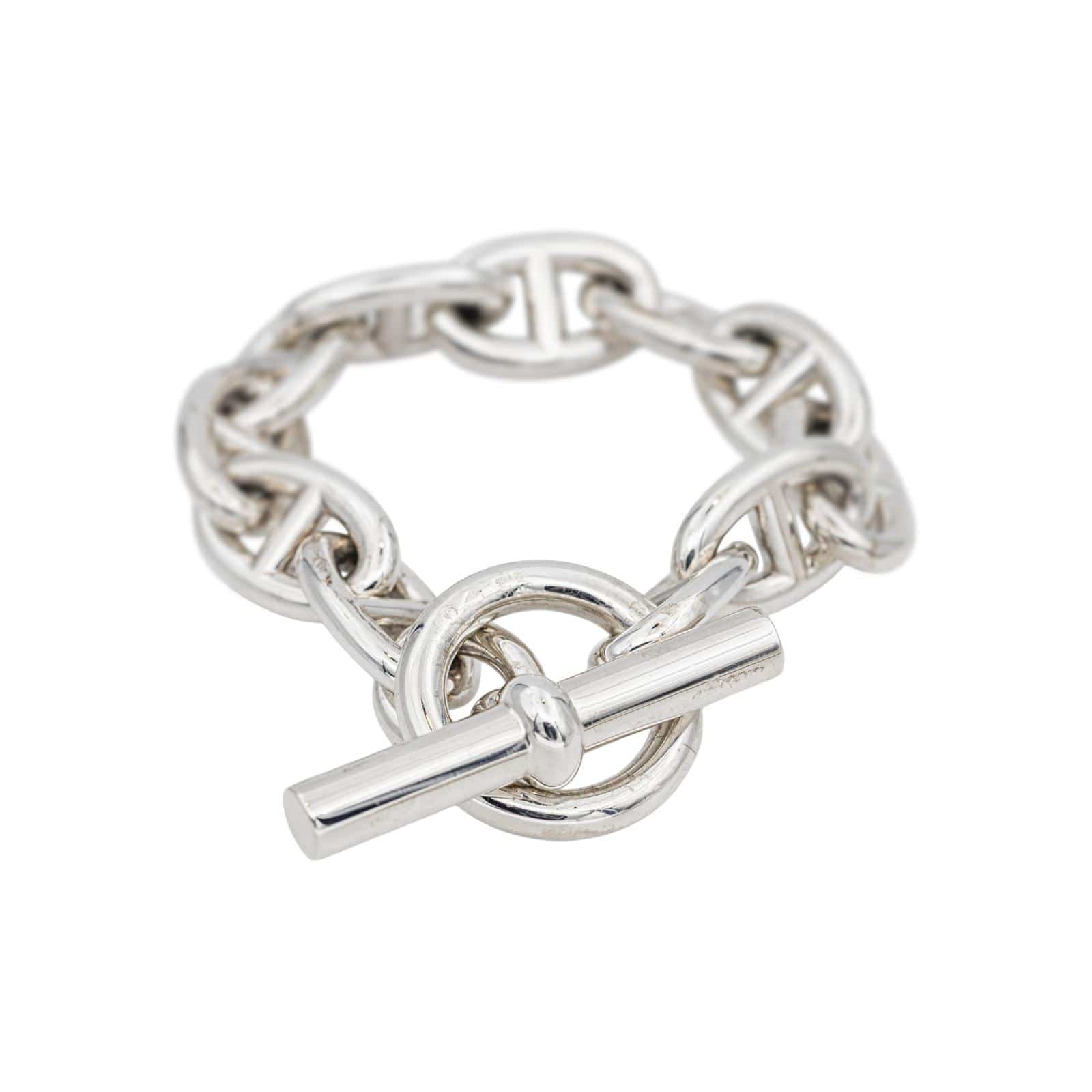 Hermès Bracelet Chaîne d'ancre silver 