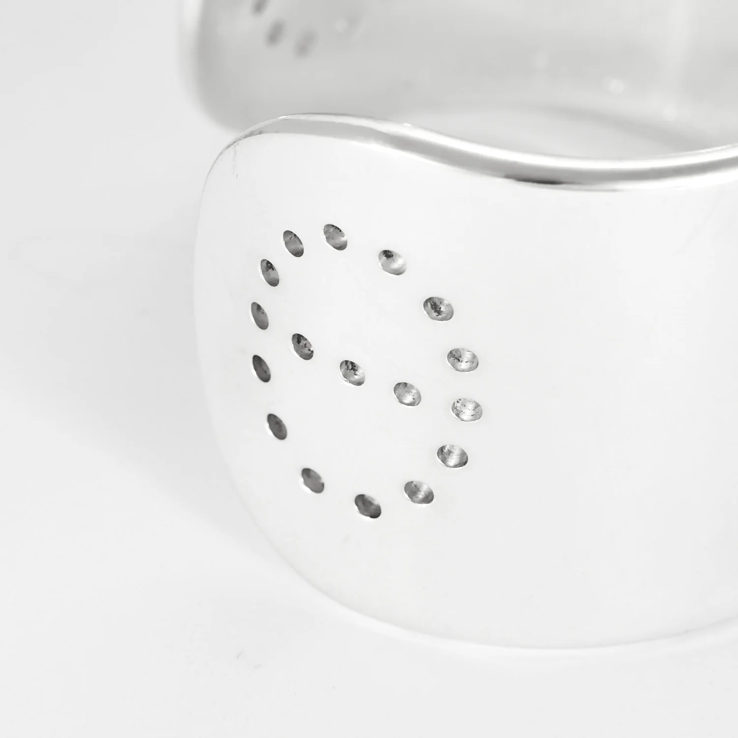 HERMES - KELLY - Cuff bracelet in silver  - Image 3