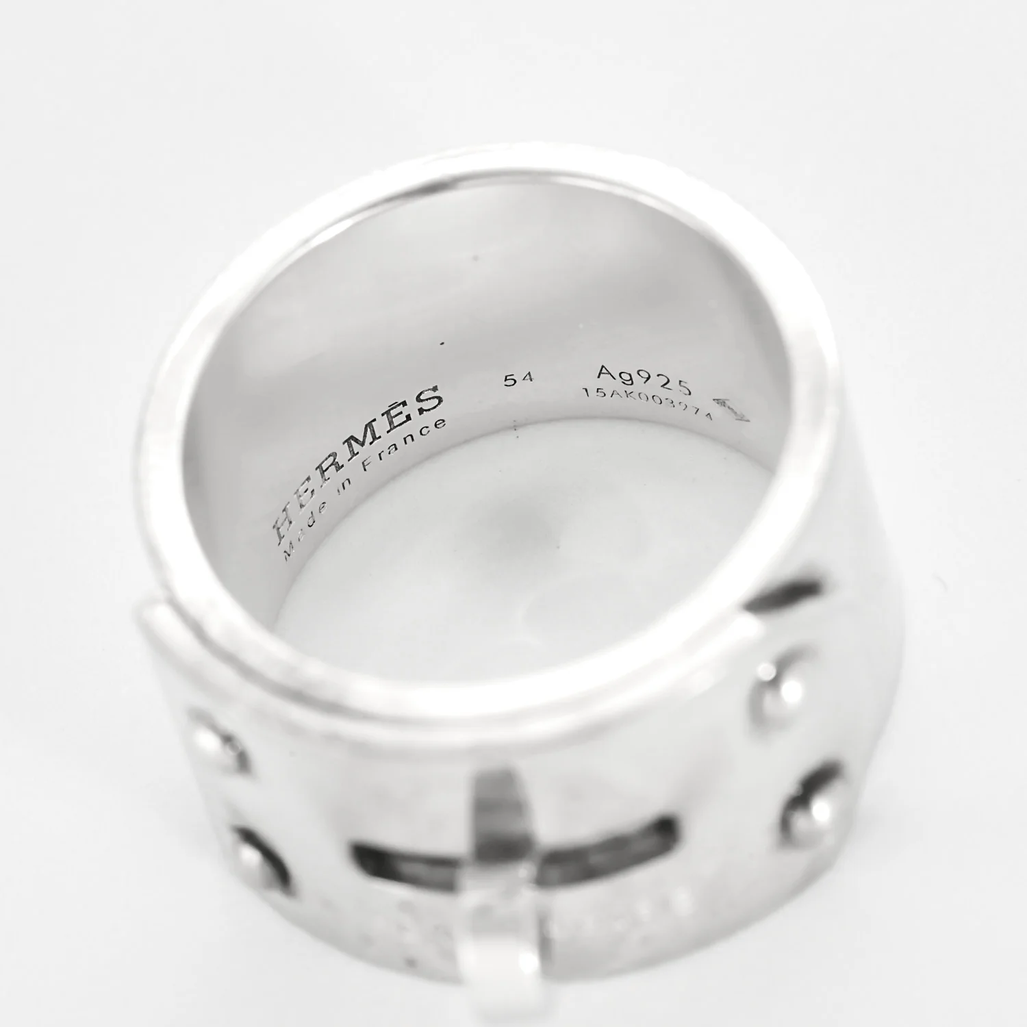 HERMÈS - Kelly - Ring in silver  - Image 3