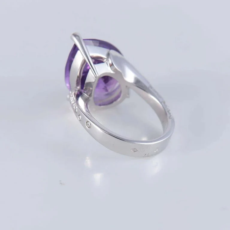Marco Molinario - Amethyst Diamond Ring - Image 6