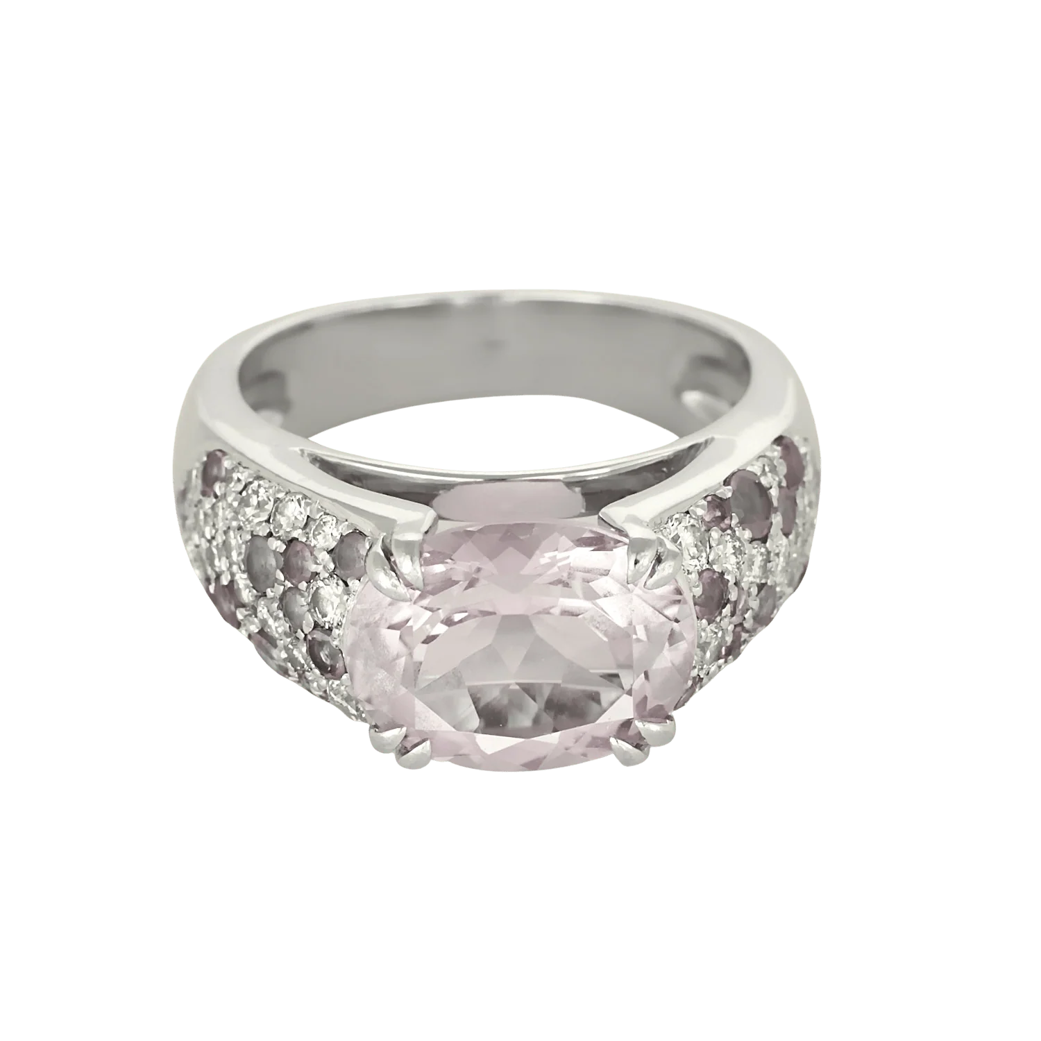 Mauboussin - White gold and amethyst ring 