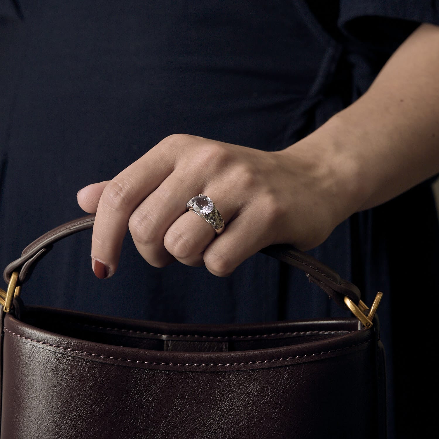 Mauboussin - White gold and amethyst ring  - Image 2