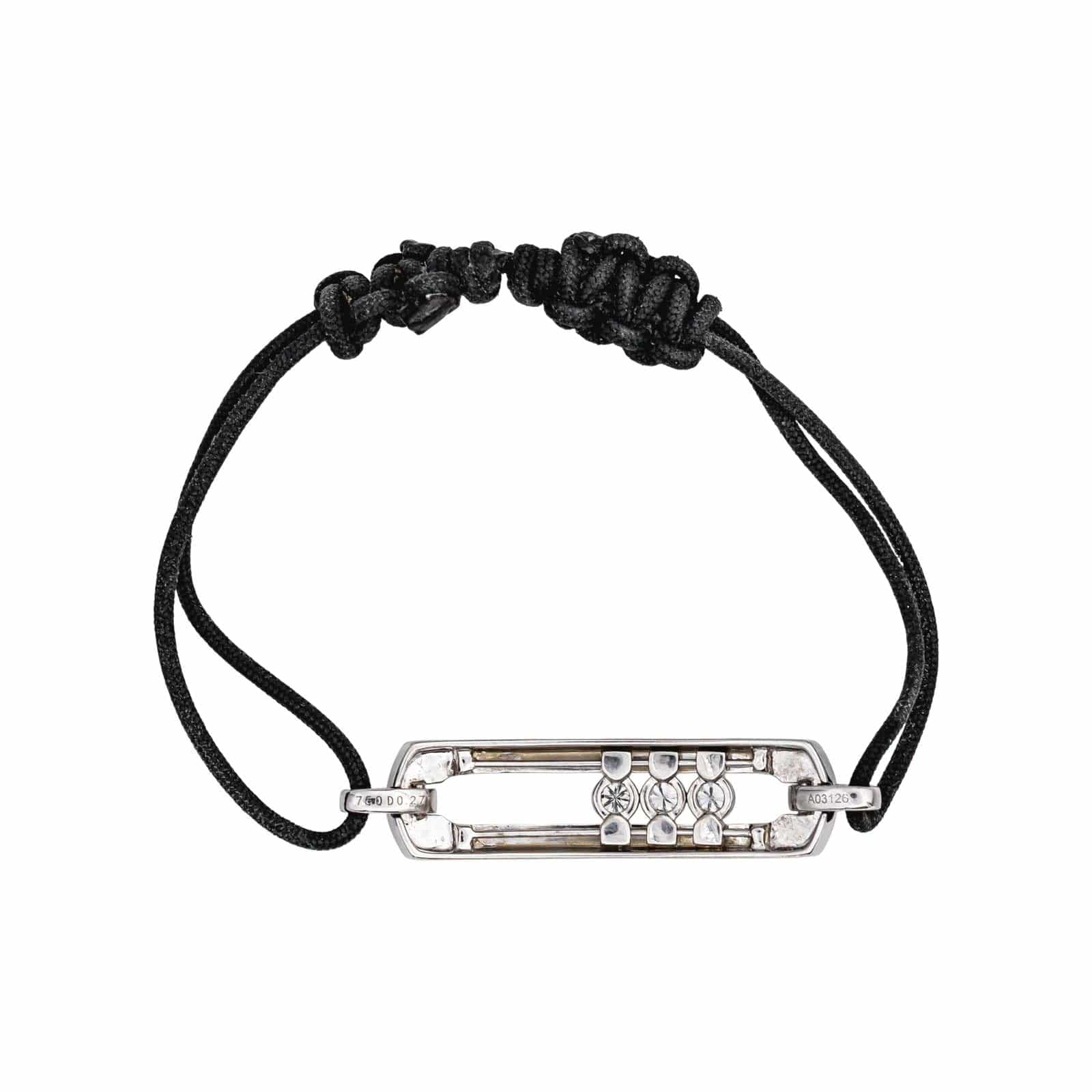 Messika Cord Bracelet White Gold Diamond  - Image 6