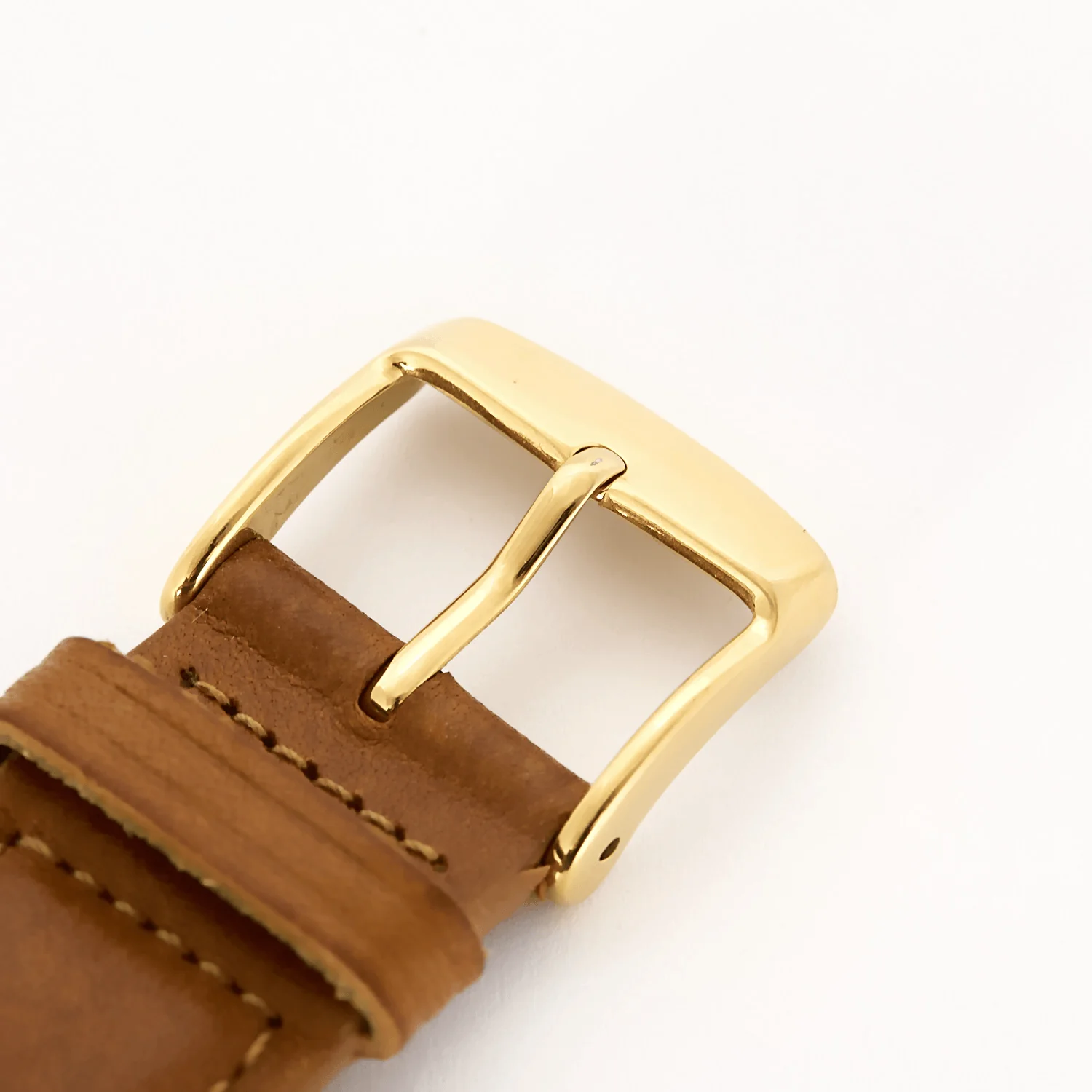 Baume et Mercier - Eterna Matic - Gold-plated steel watch with round case and automatic movement  - Image 8