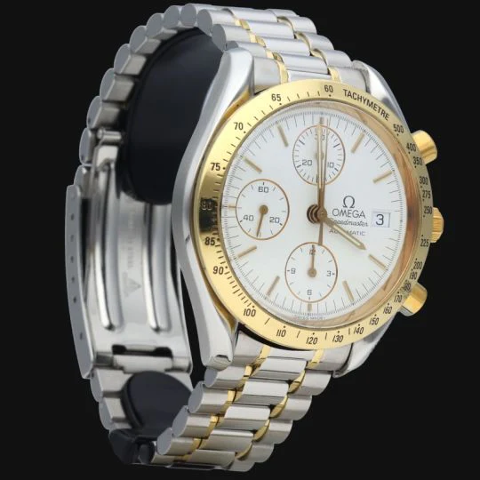 Omega Speedmaster Date - Montre homme 39 mm en or jaune et acier - Image 9