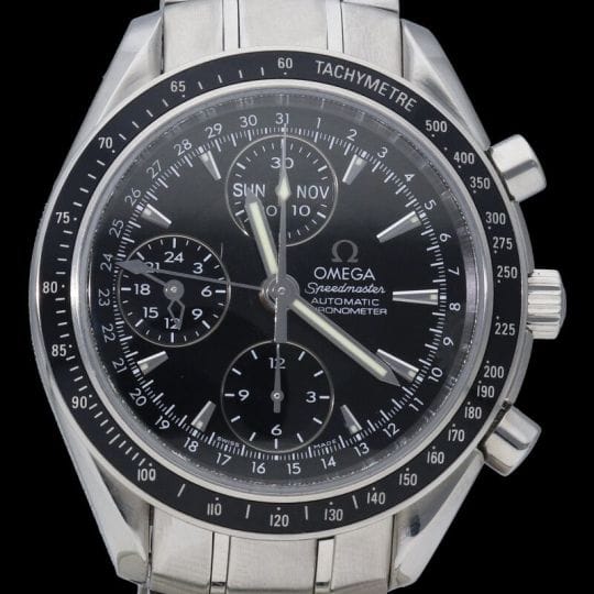 Omega Speedmaster Day-Date Chronograph Watch 
