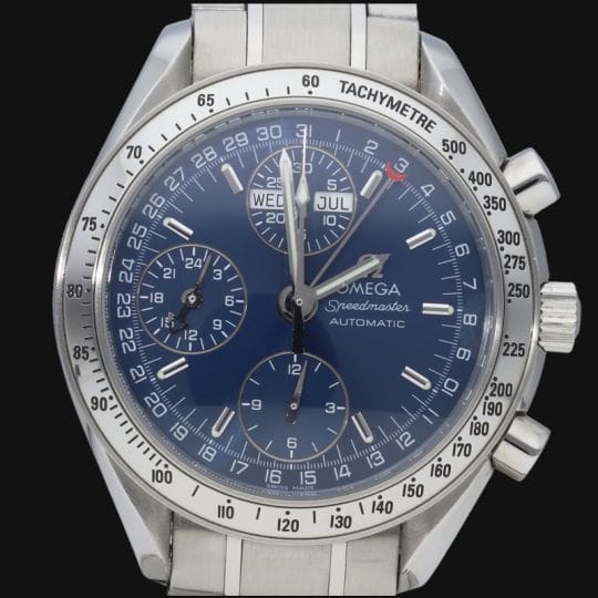 Omega Speedmaster Triple Date Chronograph Watch 