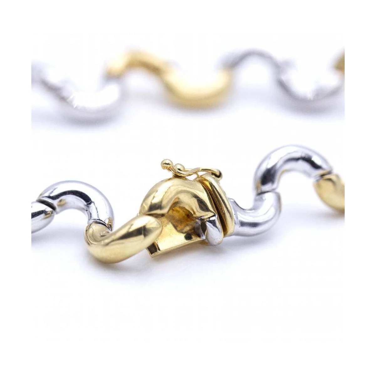 ONDAS - 18 ct two-tone gold bracelet  - Image 4