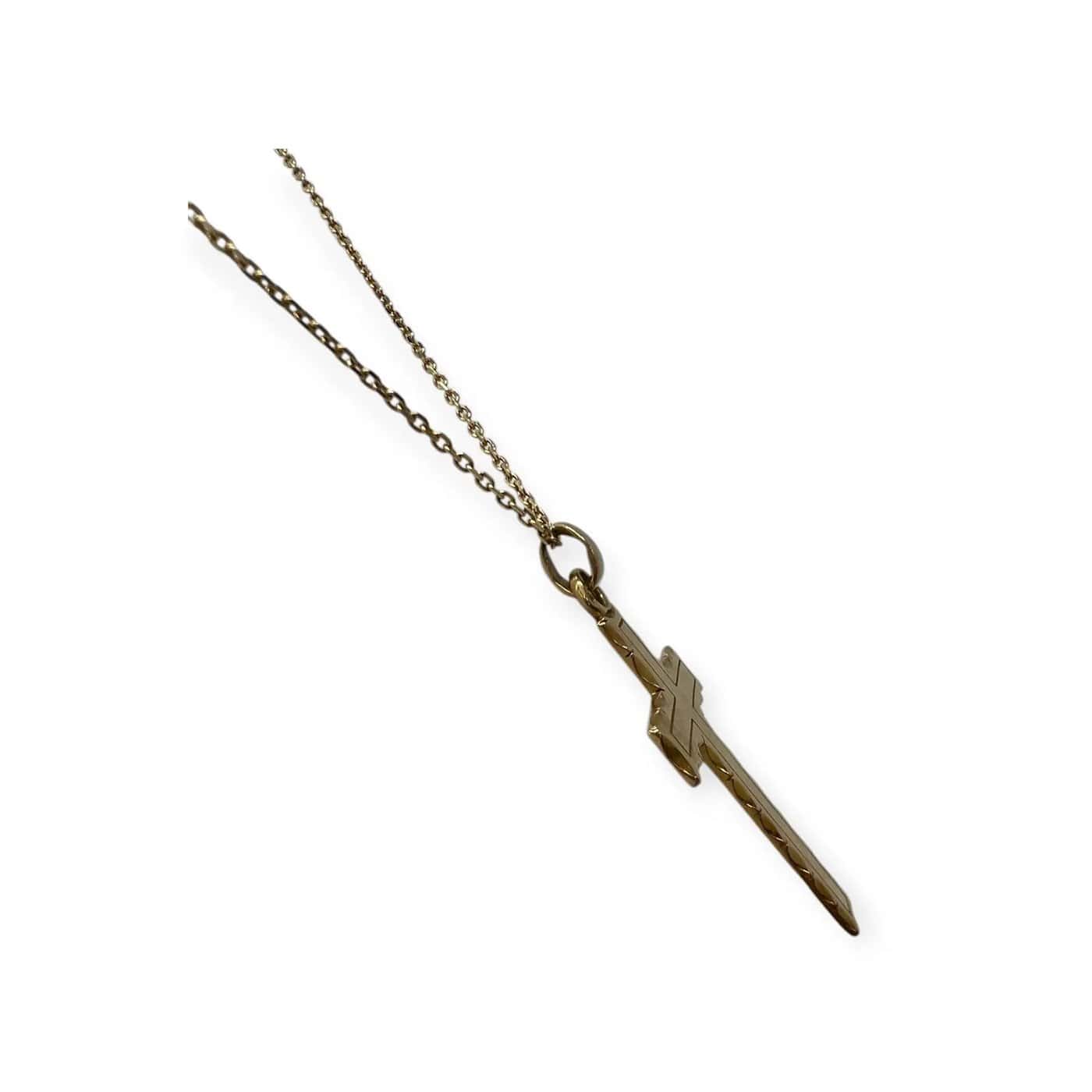 18k yellow gold cross pendant  - Image 4