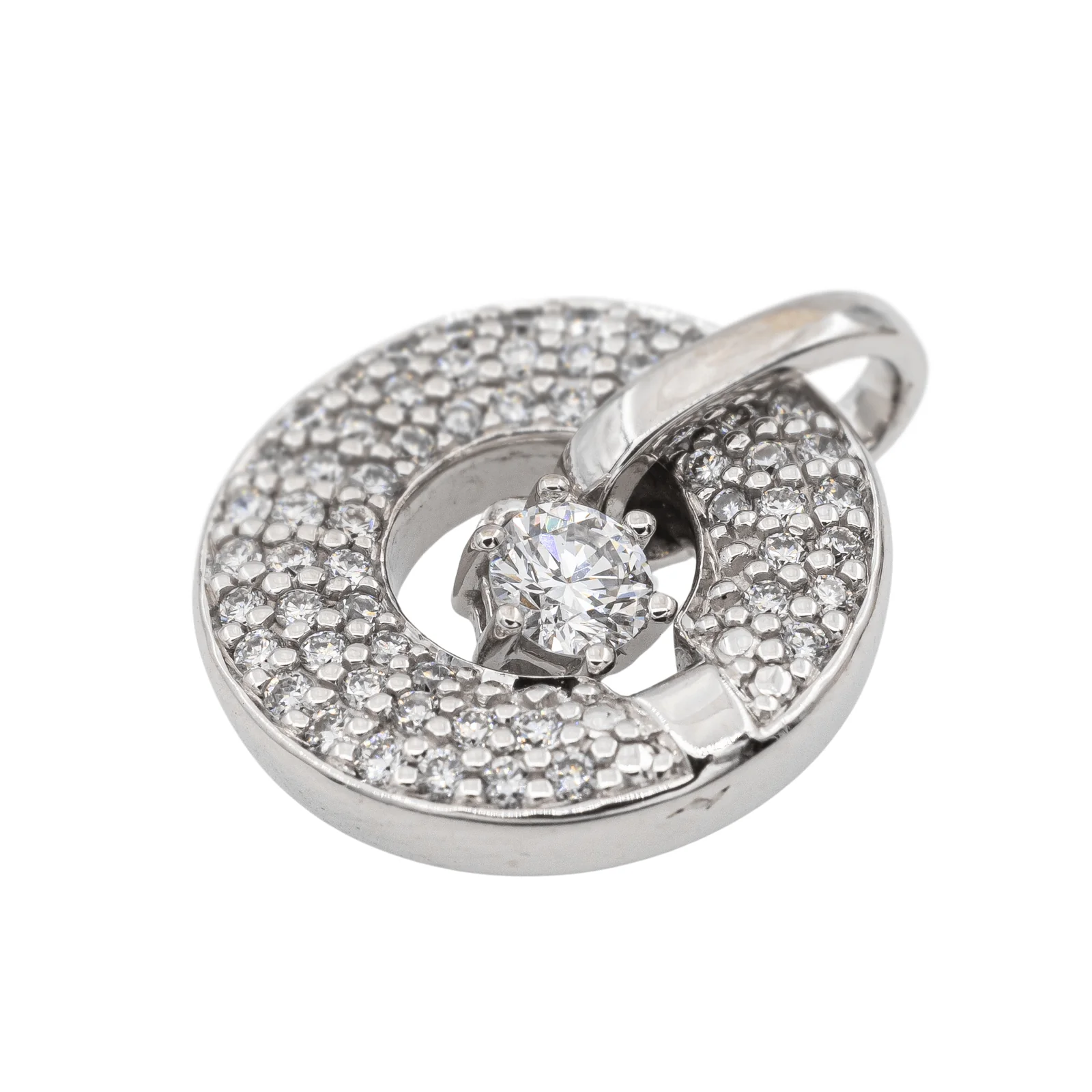 White gold Diamond Pendant  - Image 4