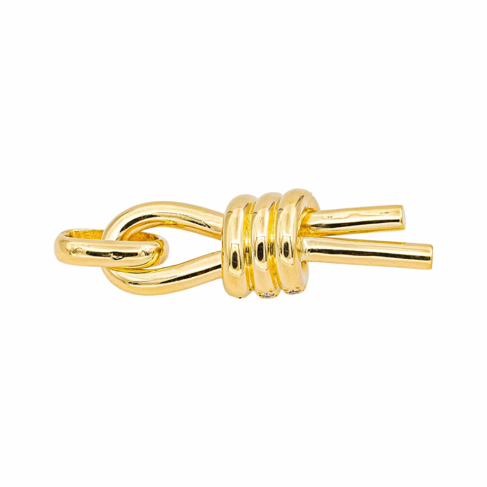 Yellow Gold Diamond Pendant  - Image 5