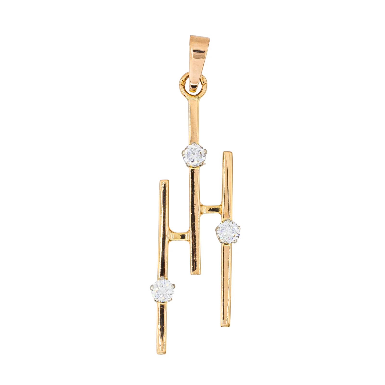 Rose gold Diamond Pendant