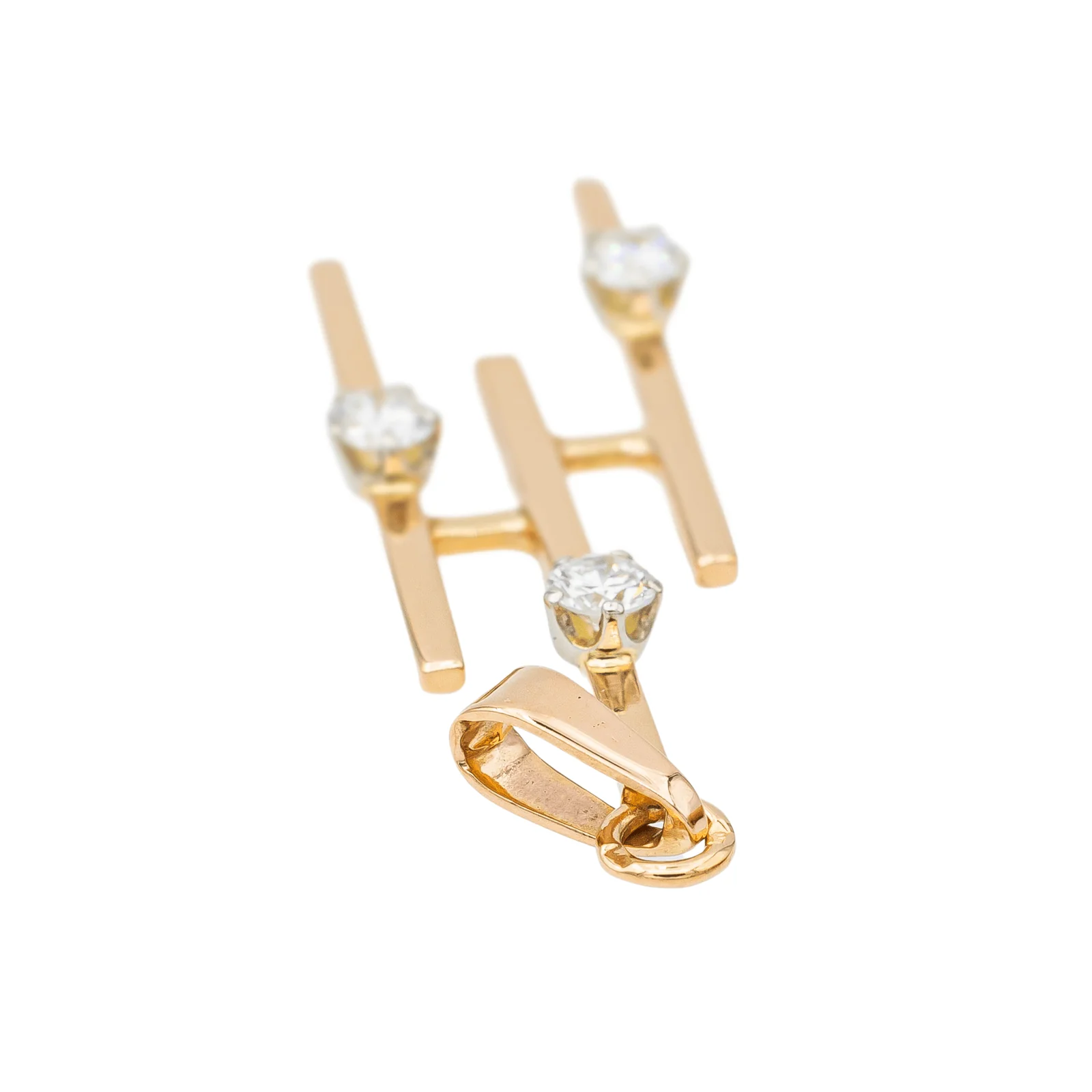 Rose gold Diamond Pendant - Image 6