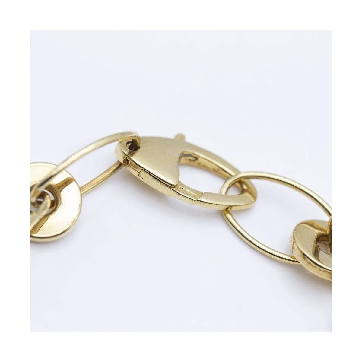Bracelet - Hoops in 18 ct yellow gold  - Image 3