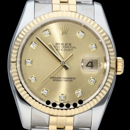 Rolex Date Just 36 Watch 