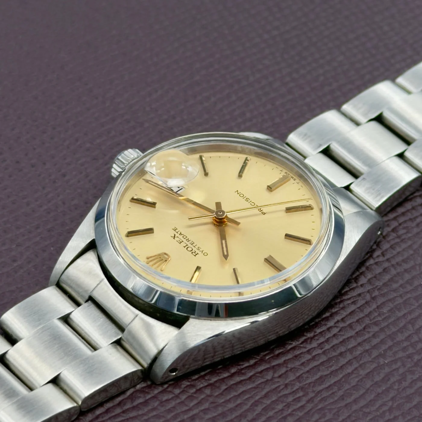 Rolex Oysterdate Precision 6694 Champagne  - Image 5