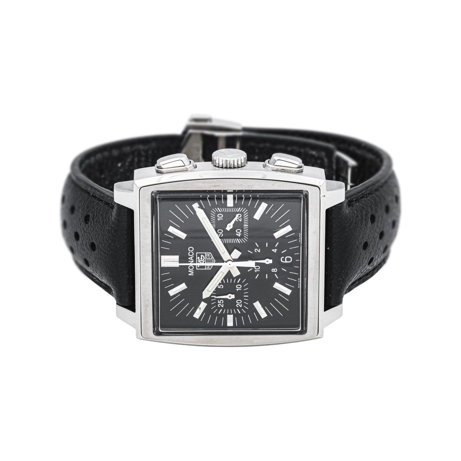 Tag Heuer Monaco Steel Watch  - Image 4