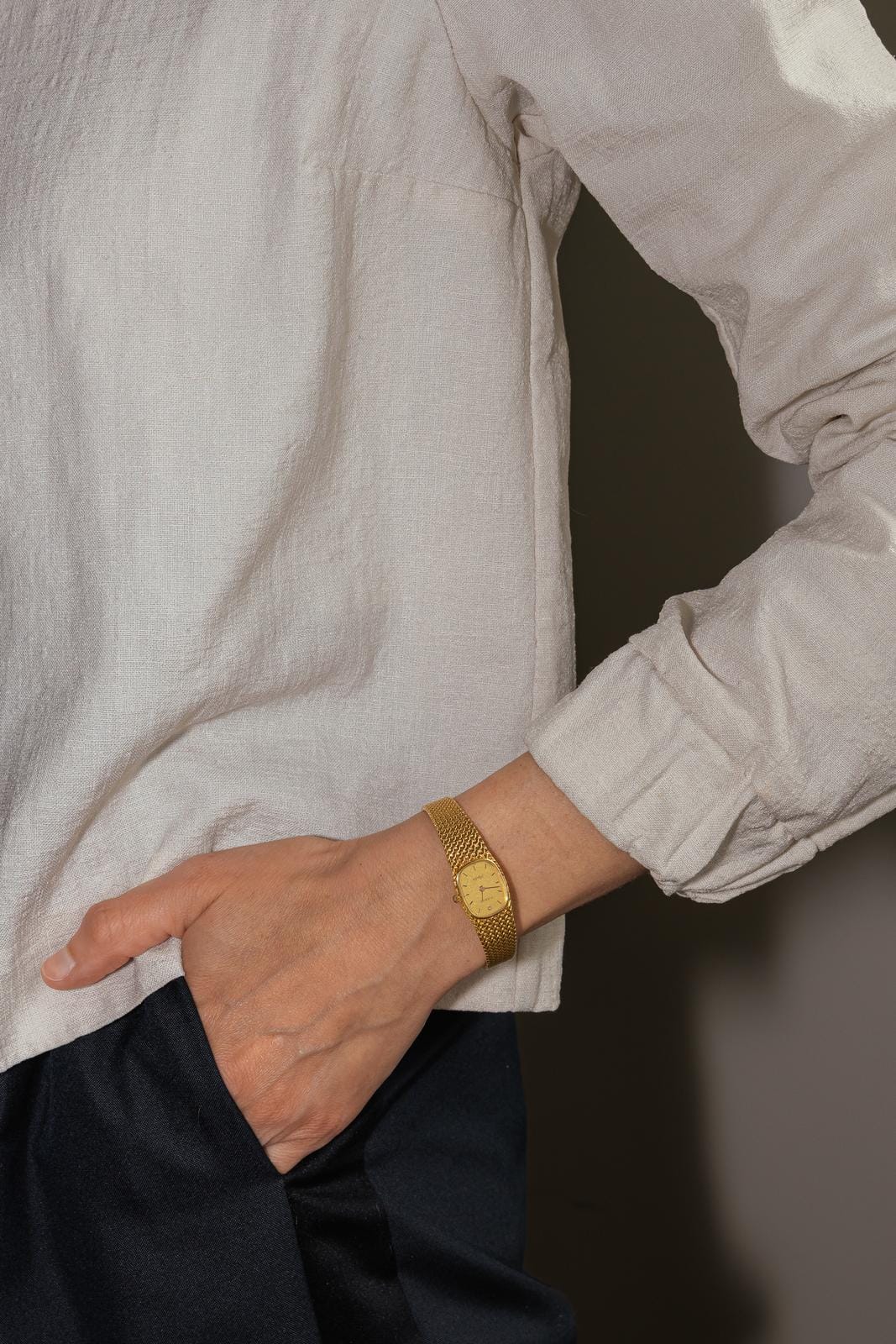 Tissot Watch Yellow Gold Diamond  - Image 2