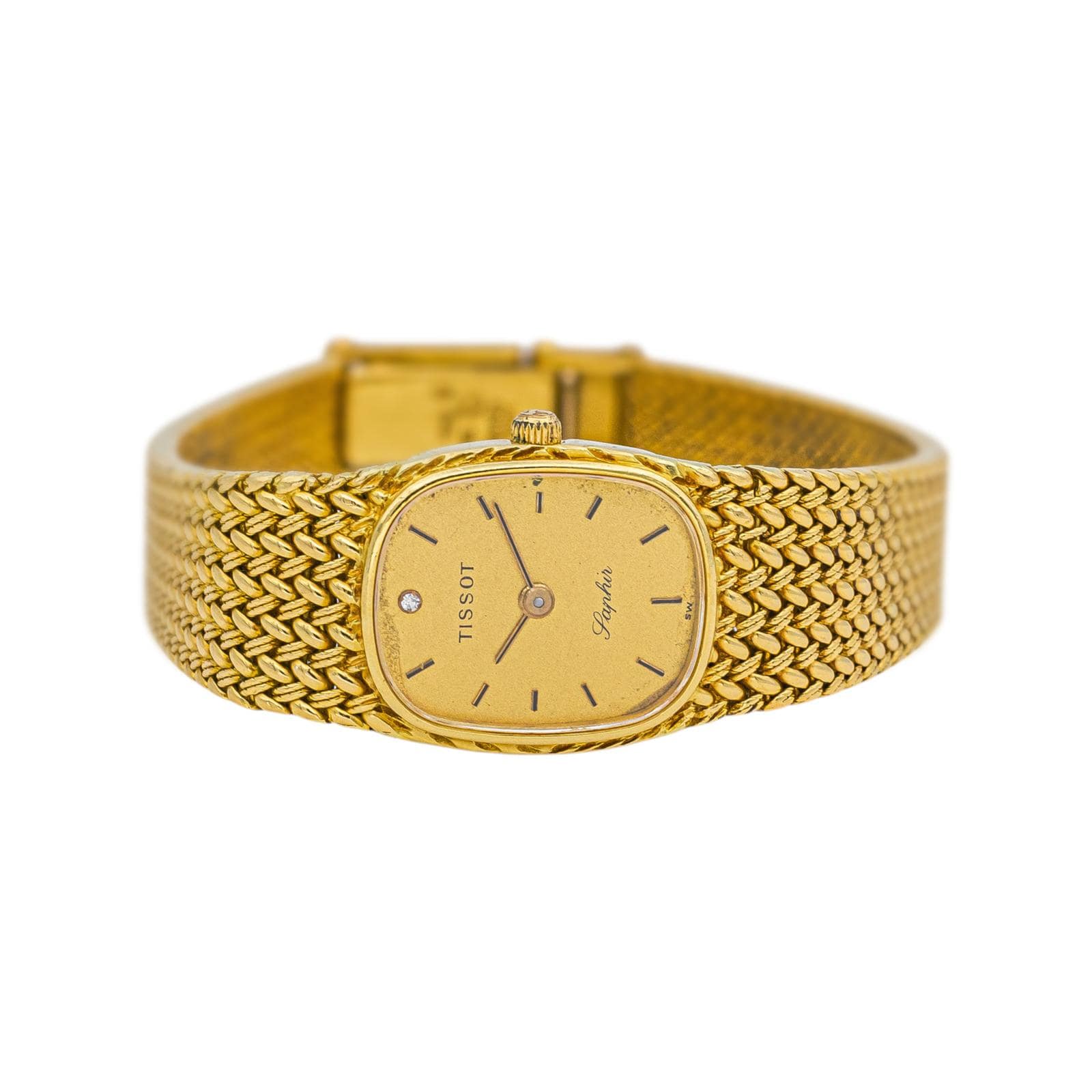 Tissot Watch Yellow Gold Diamond  - Image 3