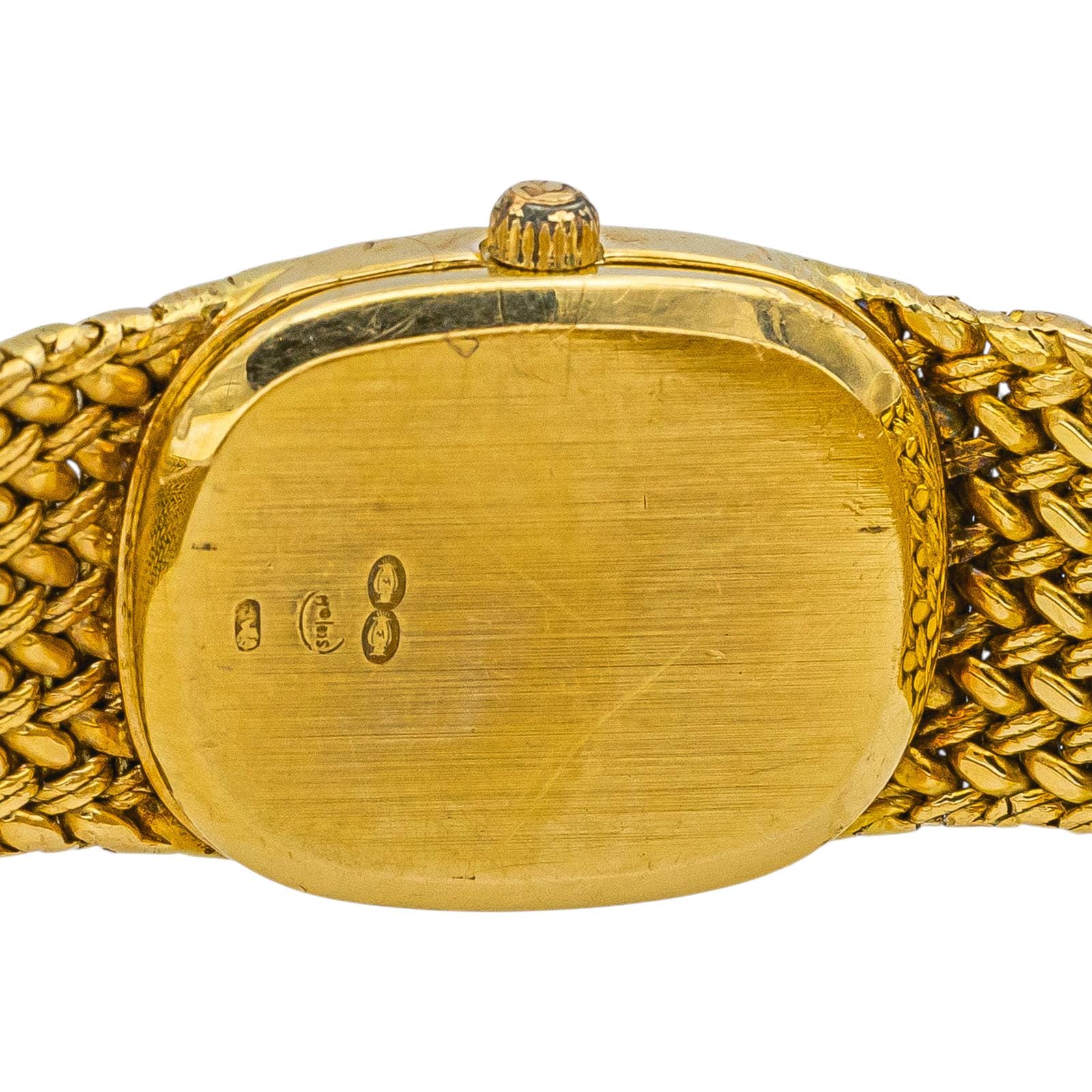Tissot Watch Yellow Gold Diamond  - Image 4